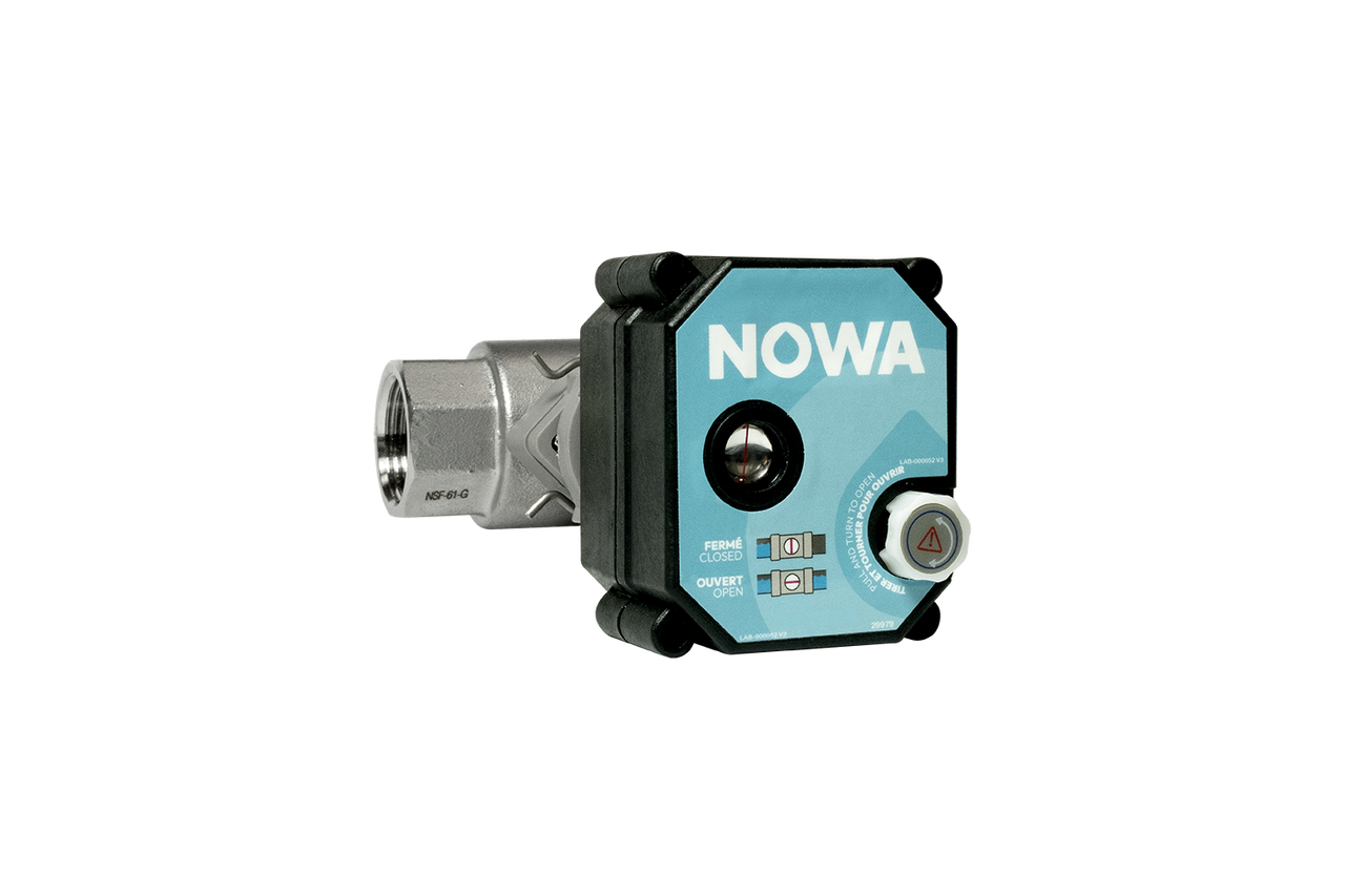 Système complet détection de fuites d'eau NOWA 4Se