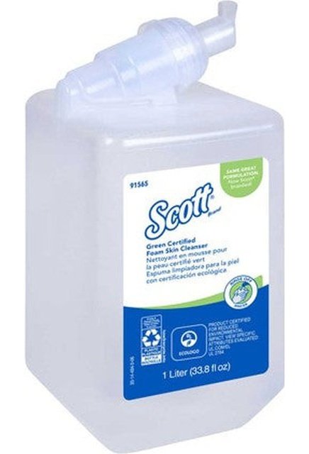 Nettoyant en mousse (Caisse de 6) pour la peau certifié Vert Scott Essential