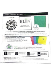 Thumbnail for Kliin 10x Chiffon Vert réutilisable et compostable en feuilles