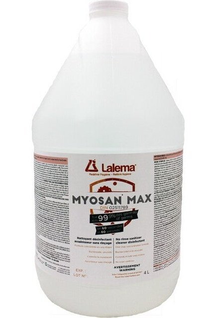 Nettoyant désinfectant assainisseur sans rinçage MYOSAN MAX