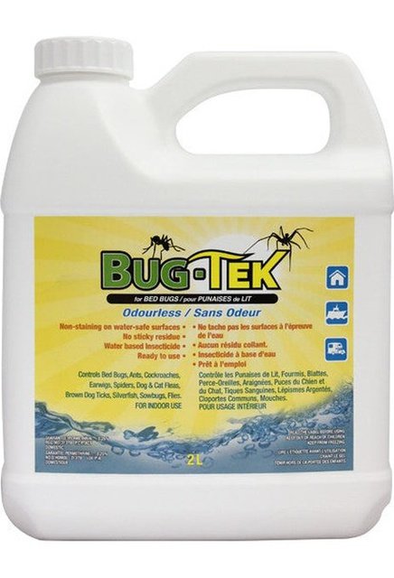 Bug-Tek (2L) Éliminateur d'insectes et de punaises de lit